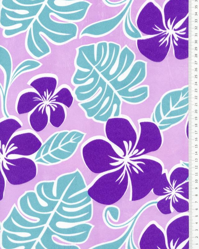 Polynesian Fabric MOEMOEA Purple - Tissushop